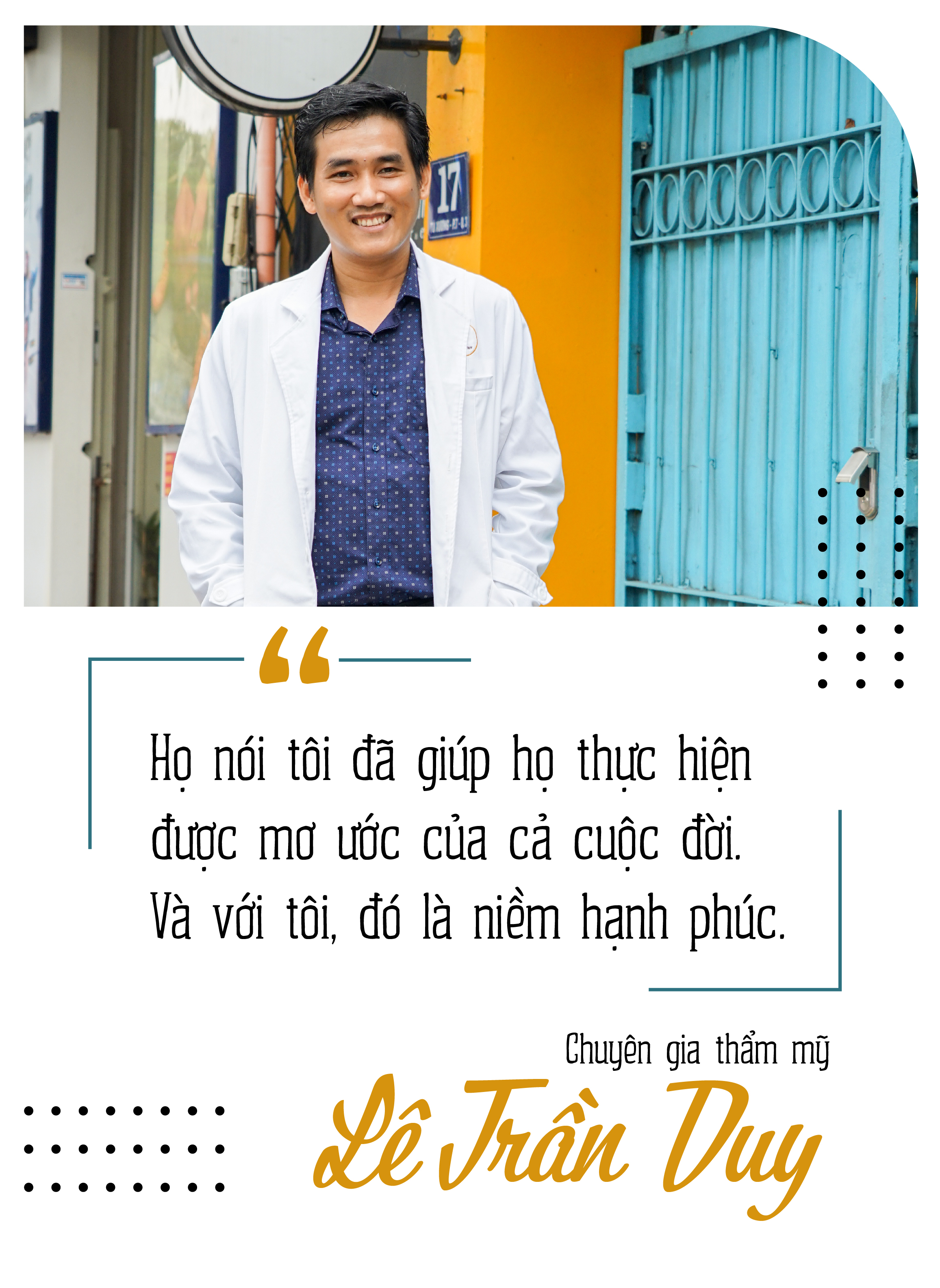 Chuyên gia thẩm mỹ thẩm mỹ mũi hàng đầu Lê Trần Duy từng phẫu thuật miễn phí cho nhiều bệnh nhân - Ảnh 12.