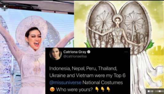 Miss Universe 2018 Catriona Gray nói gì khi chọn Việt Nam mà không phải Philippines trong Trang phục dân tộc? - Ảnh 2.