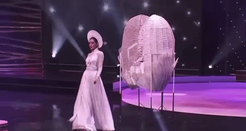 Trang phục Kén Em của Khánh Vân gây chú ý tại Miss Universe - Ảnh 3.