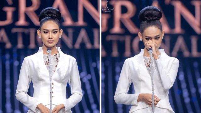 Đại diện Myanmar có hành động bất ngờ tại Miss Universe, fan lo ngại khó có cửa về nước - Ảnh 6.