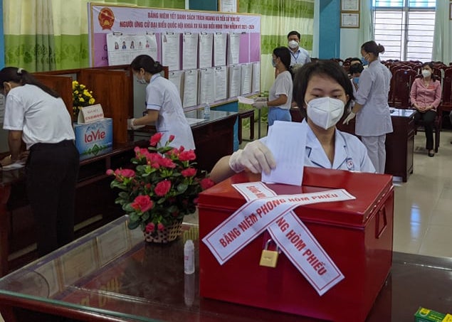 100% lực lượng chống dịch và F1 ở Bắc Ninh đi bầu cử sớm, không có tình huống bất thường xảy ra - Ảnh 8.