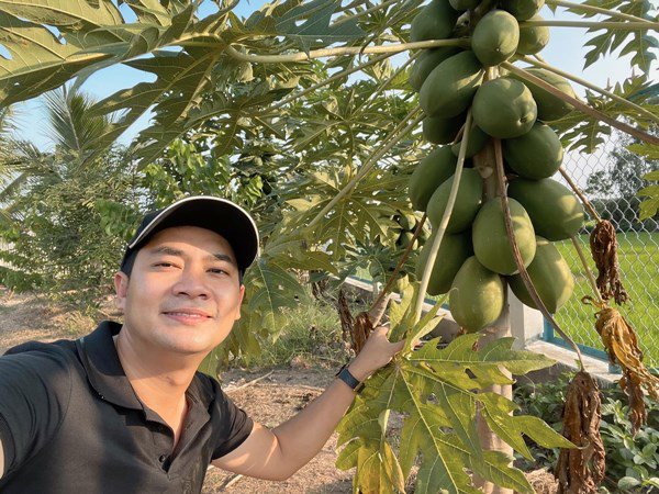 Diễn viên Minh Luân khoe cải tạo vườn rộng 2000m2, trồng toàn cây ăn trái - Ảnh 7.
