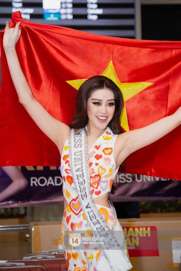 Mâu Thủy - Hương Ly tiễn Khánh Vân đi thi Miss Universe cũng không quên dìm hàng nhau - Ảnh 2.