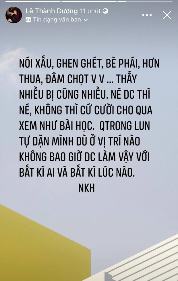 Ngô Kiến Huy bỗng đăng status đá xéo ai đó ghen ghét, bè phái giữa lúc dàn sao Running Man Việt mùa 2 gây tranh cãi? - Ảnh 2.