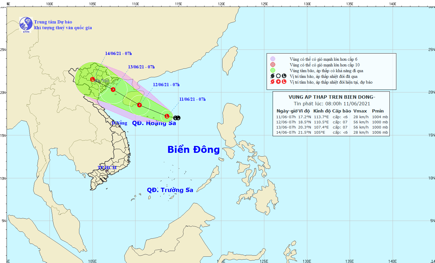 Miền Bắc mưa lớn diện rộng từ ngày mai - Ảnh 1.