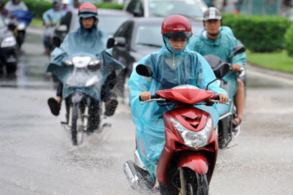Dự báo thời tiết 13/6, bão đổ bộ, mưa phủ khắp Bắc Bộ đến Thừa Thiên Huế - Ảnh 1.