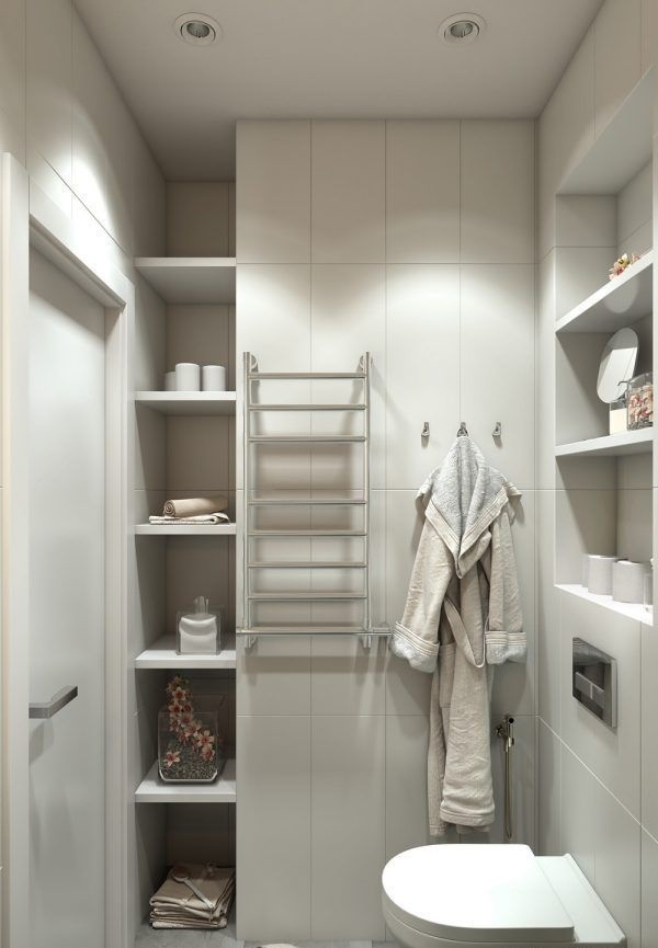Phòng tắm nhỏ như “nắm tay” cũng trở nên thênh thang nhờ mẹo thiết kế và lưu trữ thông minh - Ảnh 15.