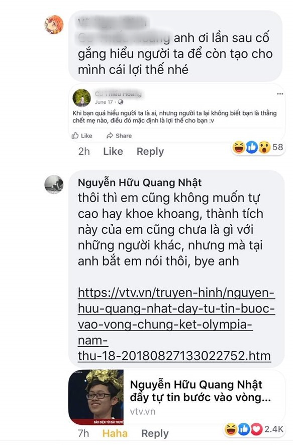 3 lần thí sinh Đường lên đỉnh Olympia tranh cãi trên MXH: Người bị chỉ trích, người thành huyền thoại trên Facebook - Ảnh 3.