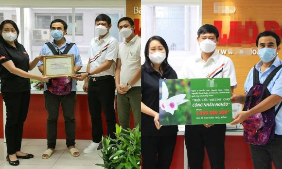 Hưởng ứng lời kêu gọi của Chính phủ, MC Quyền Linh ủng hộ 2,2 tỷ đồng mua vaccine cho công nhân và người lao động nghèo - Ảnh 5.