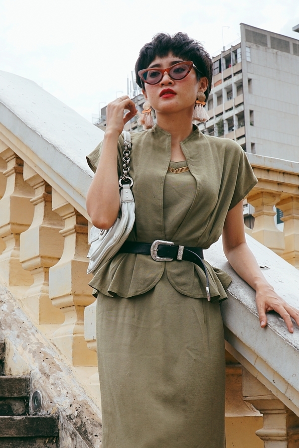 Cô gái Sài Gòn lăng xê mốt mặc đồ si - Ảnh 6.