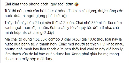 Nước dừa chỉ từ 35.000 đồng/lít bán đầy chợ mạng, nổ đơn ầm ầm mùa nắng nóng - Ảnh 1.