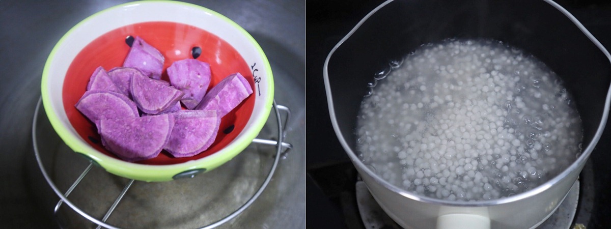 Vừa giải cứu khoai lang tím các chị em vừa làm được cả loạt món ngon như thế này, đúng là một công đôi việc - Ảnh 9. Vừa giải cứu khoai lang tím các chị em vừa làm được cả loạt món ngon như thế này, đúng là một công đôi việc - Ảnh 9.