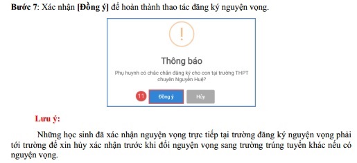 Thí sinh Hà Nội làm thủ tục nhập học trực tuyến vào lớp 10 như thế nào? - Ảnh 7.