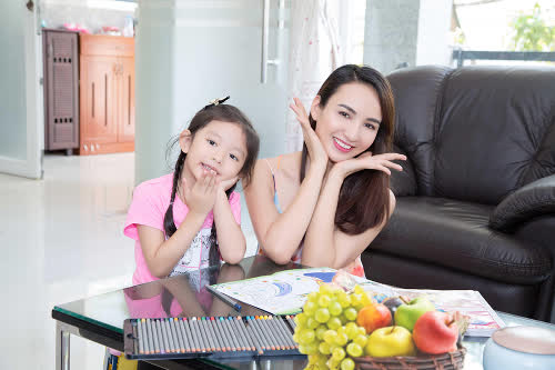 Hoa hậu Ngọc Diễm khoe căn penthouse hoành tránh, tự thưởng cho sinh nhật tuổi 34 - Ảnh 10.