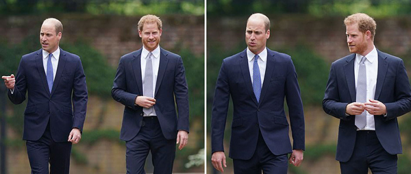 Khoảnh khắc tuyệt đẹp của Hoàng tử William và Harry trong lễ khánh thành tượng Công nương Diana - Ảnh 2.