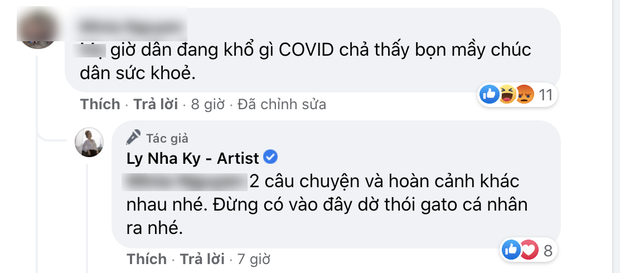 Bị chỉ trích khoe của, không quan tâm sức khoẻ người dân giữa dịch, Lý Nhã Kỳ gay gắt đáp trả 1:1 cả loạt - Ảnh 6.