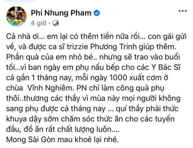 Tự hào khoe được con gái ở Mỹ gửi tiền về làm từ thiện, Phi Nhung bị antifan miệt thị là con lai liền đáp trả căng luôn! - Ảnh 2.