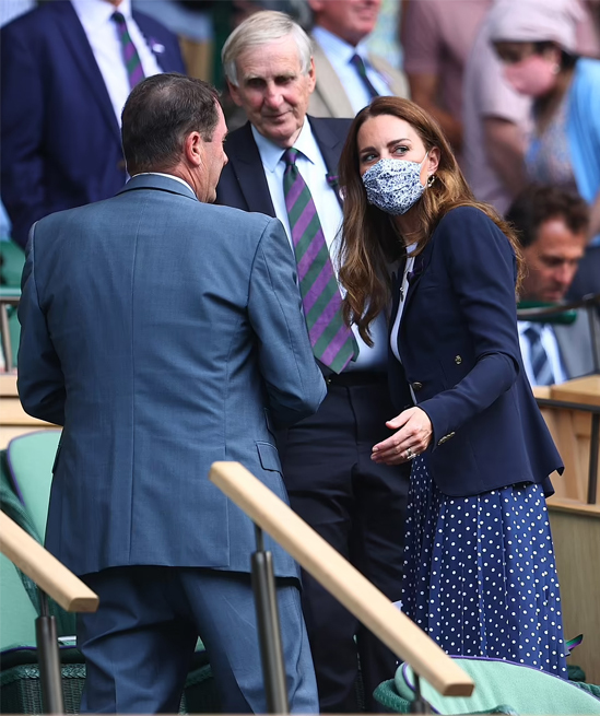 Công nương Kate được thông báo phải cách ly khi đang xem Wimbledon - Ảnh 2.
