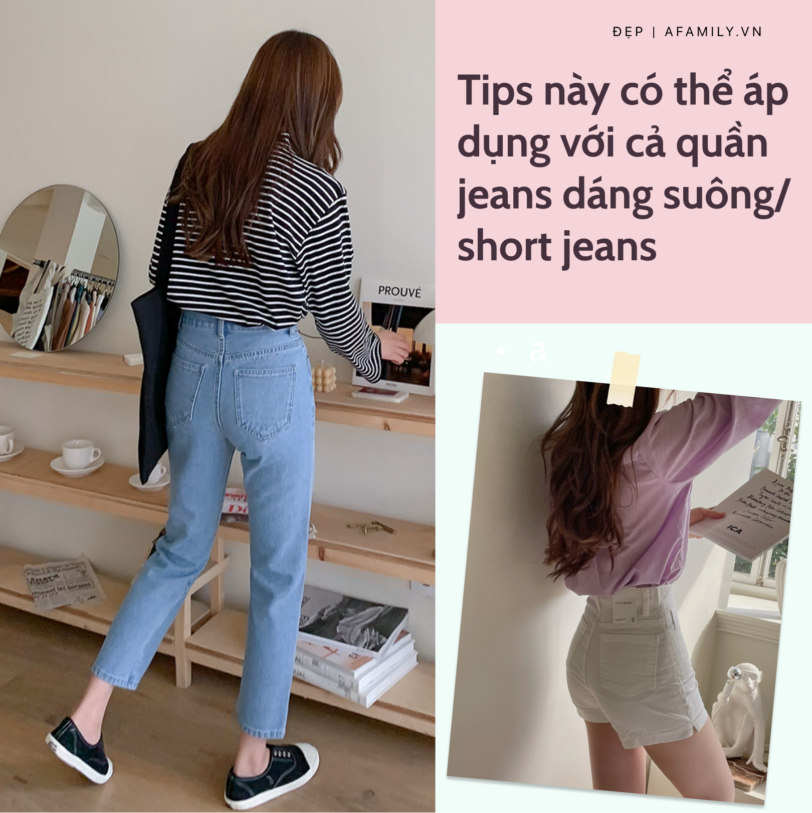 Chọn quần jeans cho m&ocirc;ng l&eacute;p: Lu&ocirc;n chọn quần c&oacute; chi tiết n&agrave;y sẽ đảm bảo t&ocirc;n v&ograve;ng 3 l&ecirc;n gấp bội - Ảnh 5.