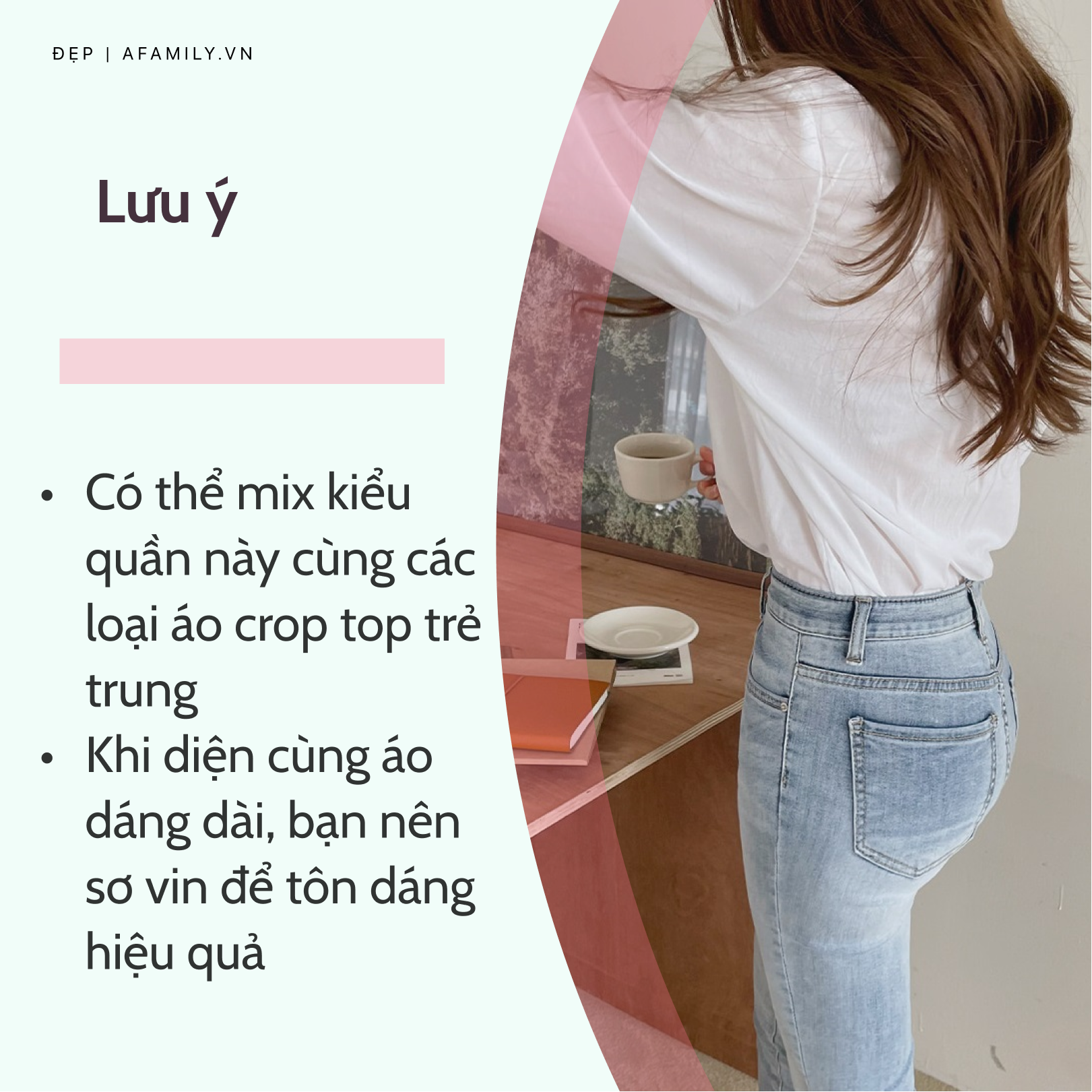 Chọn quần jeans cho m&ocirc;ng l&eacute;p: Lu&ocirc;n chọn quần c&oacute; chi tiết n&agrave;y sẽ đảm bảo t&ocirc;n v&ograve;ng 3 l&ecirc;n gấp bội - Ảnh 6.