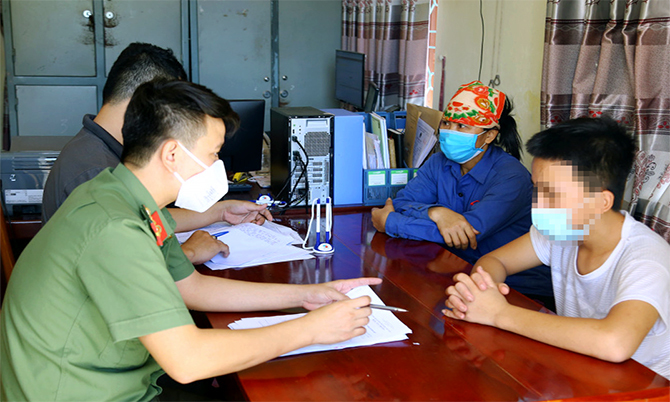 Nam thanh niên bị xử lý vì gọi điện báo cháy giả tại Hà Nội - Ảnh 2.