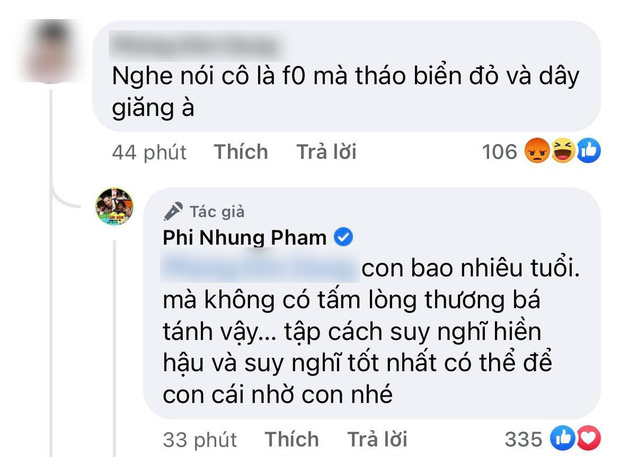 Phi Nhung bị fan hỏi thẳng nghe nói cô là F0 mà tháo biển đỏ và dây giăng, chính chủ lên tiếng ngay và luôn! - Ảnh 3.