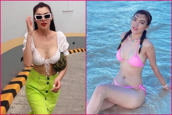 Mỹ nhân Việt mặc bikini ngược: Hoa hậu xập xệ, hot girl xổ mỡ - Ảnh 5.