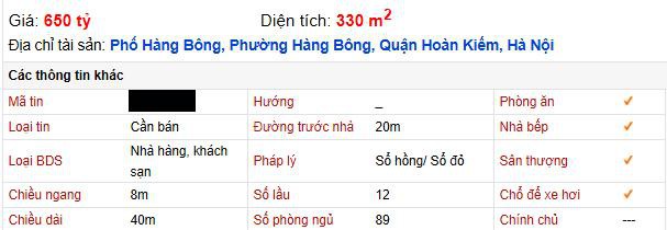 Giữa mùa dịch khách sạn phố cổ Hà Nội rao bán gần 2 tỷ đồng/m2 - Ảnh 4.