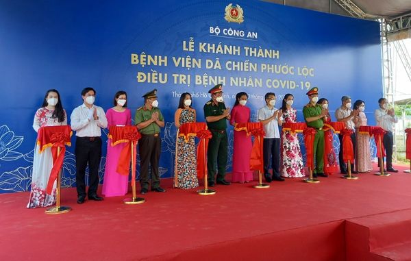 TP Hồ Chí Minh: Khánh thành bệnh viện dã chiến Phước Lộc - Ảnh 2.