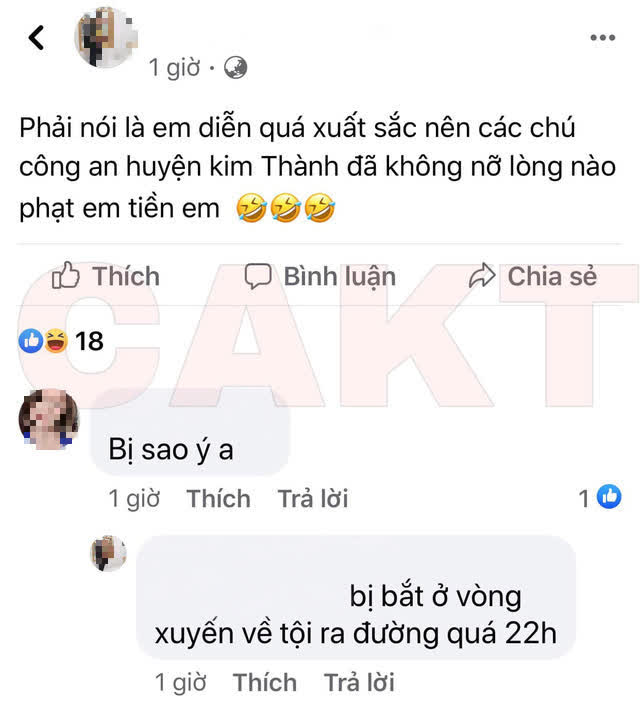 Khoe thành tích diễn quá xuất sắc trên Facebook, nam thanh niên Hải Dương bị đề nghị xử phạt - Ảnh 2.
