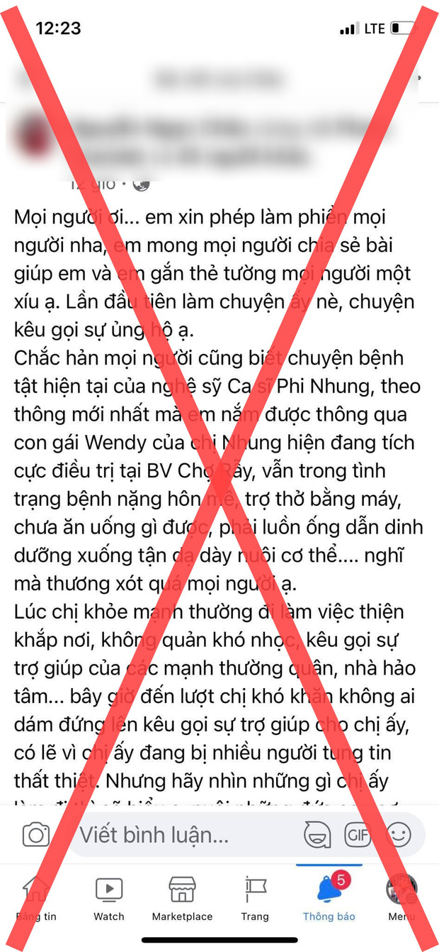 Xuân Lan bức xúc thông báo có kẻ xấu lập tài khoản kêu gọi ủng hộ Phi Nhung, khẳng định tất cả đều là lừa đảo - Ảnh 3.