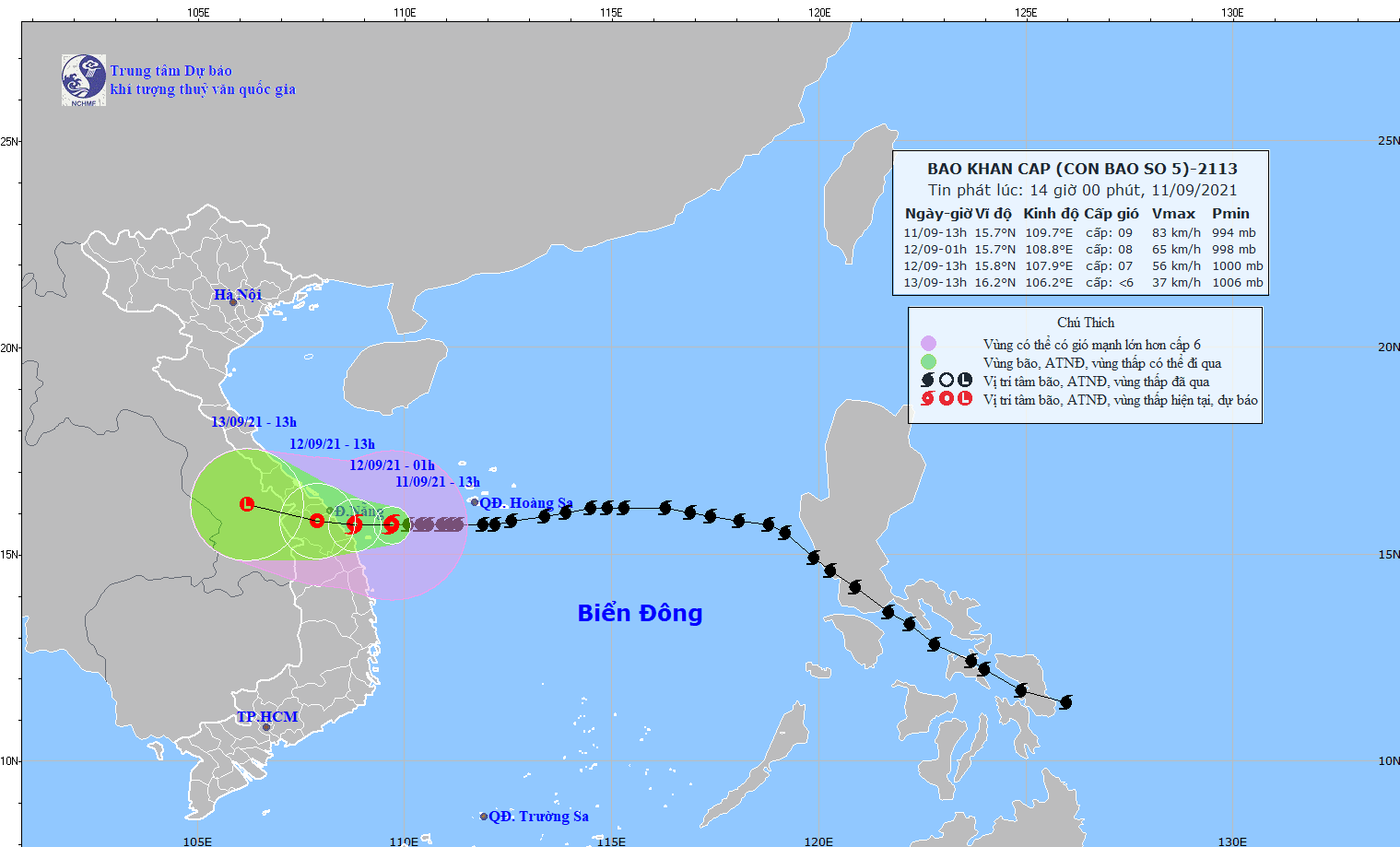 Thông tin mới nhất về bão số 5: Đà Nẵng, Hội An mưa rất to - Ảnh 2.