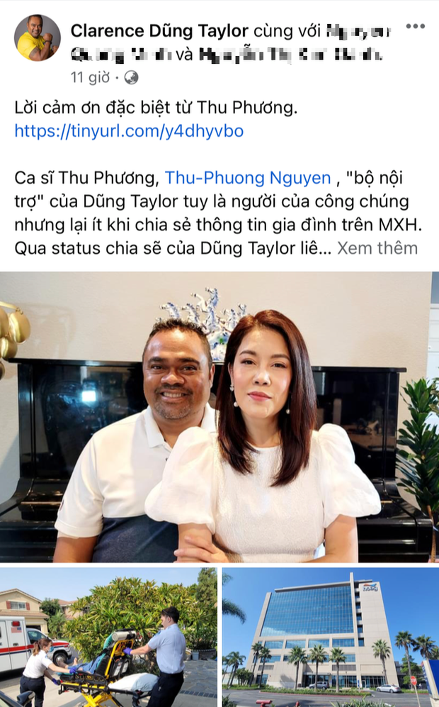 Dũng Taylor bất ngờ thông báo bố Thu Phương bị tai biến mạch máu não nặng phải nhập viện, tình trạng hiện tại ra sao? - Ảnh 2.