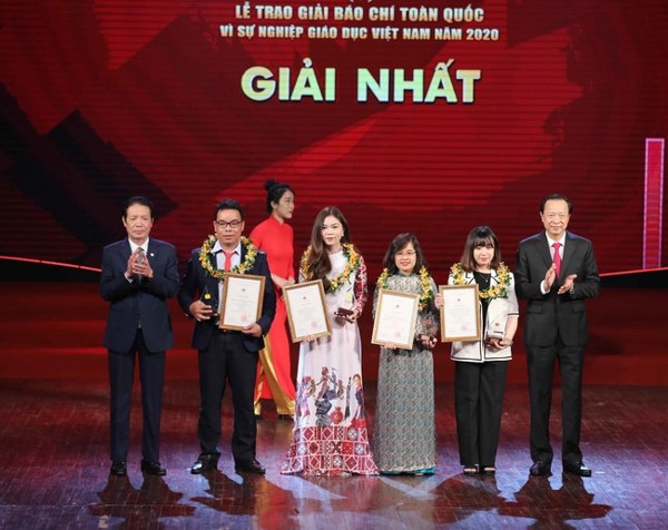 Thể lệ Giải báo chí toàn quốc Vì sự nghiệp Giáo dục Việt Nam năm 2021 - Ảnh 1.
