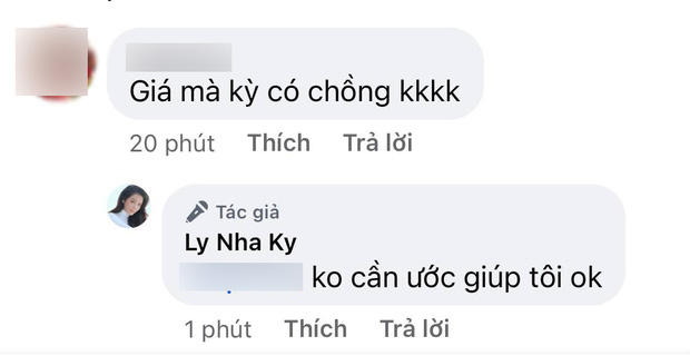  Bị hối thúc lấy chồng và sinh con ở tuổi 39, Lý Nhã Kỳ bức xúc ra mặt, đáp trả 1 chọi 1 rồi thẳng tay xoá hết bình luận - Ảnh 2.