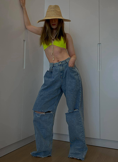 Yến Trang, Yến Nhi mặc trend 18+ - Ảnh 5.