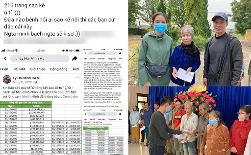 Giữa ồn ào sao kê, Quyền Linh mặc áo trái vác gạo giúp dân nghèo, Lý Hải 10 năm âm thầm thiện nguyện - Ảnh 4.