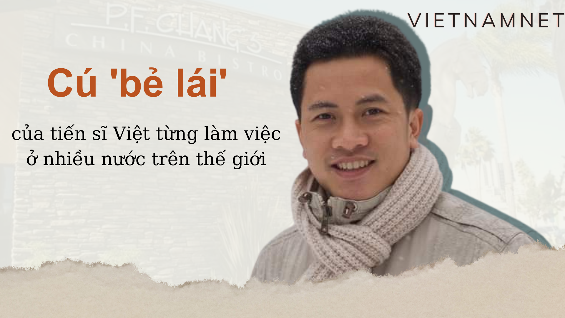 Cú 'bẻ lái' của tiến sĩ Việt từng làm việc ở nhiều nước trên thế giới - Ảnh 1.