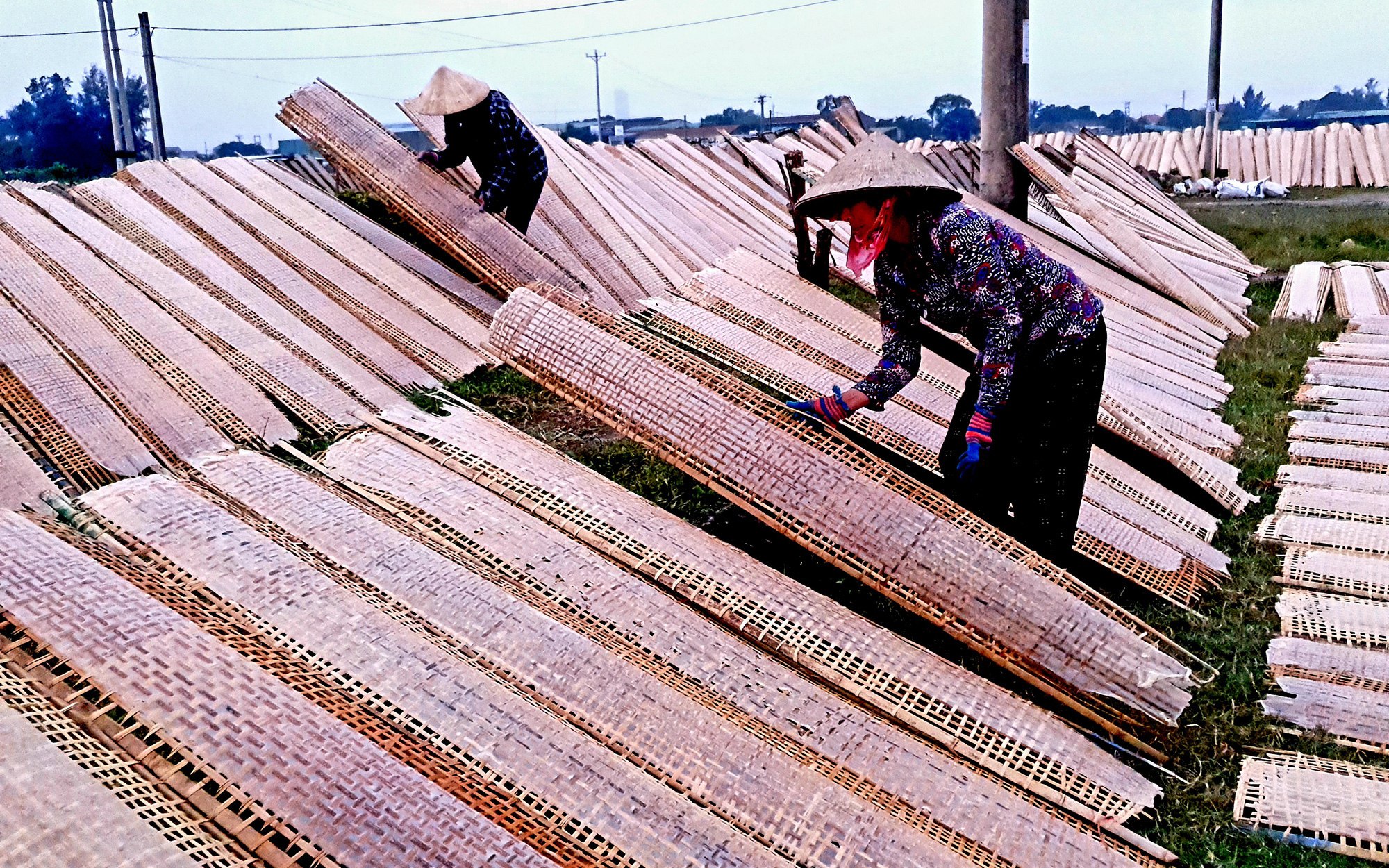 'Thủ phủ' bánh đa nem Hà Tĩnh tất bật vào vụ Tết