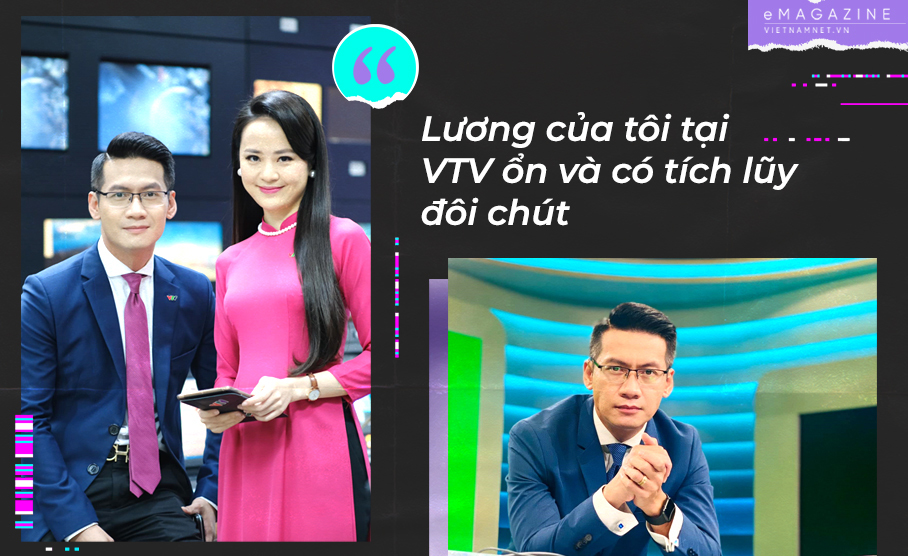 BTV Tuấn Dương Thời sự 19h lần đầu nói về lương và áp lực tại VTV - Ảnh 3.