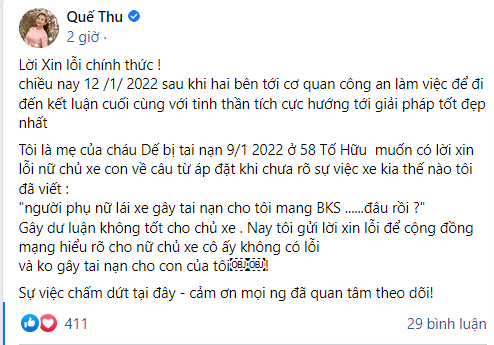 Nữ tài xế trải lòng sau khi được minh oan vụ tông xe con trai NSND Thu Quế - Ảnh 2.