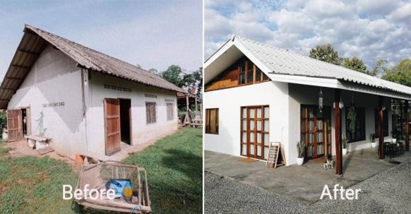 Bỏ phố về quê, chàng trai trẻ cải tạo nhà cấp bốn đẹp như homestay với chi phí chỉ 63 triệu đồng - Ảnh 1.