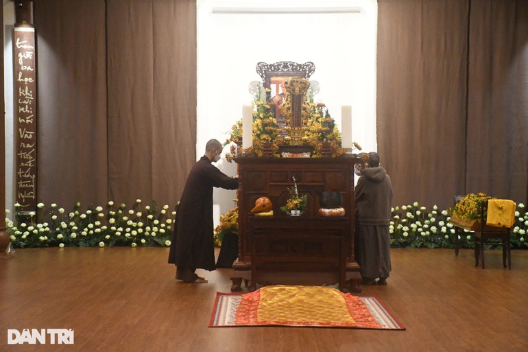 Hình ảnh đầu tiên về tang lễ trong tĩnh lặng của Thiền sư Thích Nhất Hạnh - Ảnh 6.