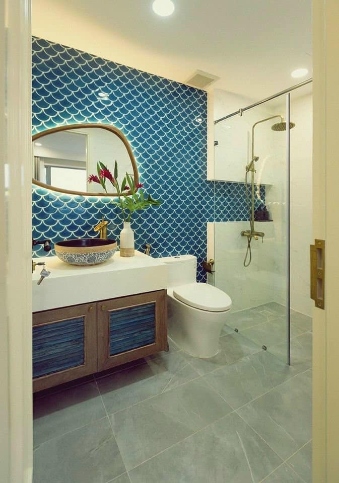 Căn hộ tông màu vàng xanh xinh xắn, vừa ấm áp vừa hợp mệnh gia đình - Ảnh 8.