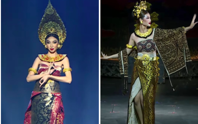 'Đọ' thần thái nữ thần của Thùy Tiên và Đoàn Thiên Ân trong trang phục Bali