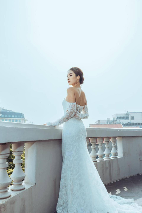 Style váy cưới độc lạ của Hoa hậu Đỗ Mỹ Linh - Ảnh 7.