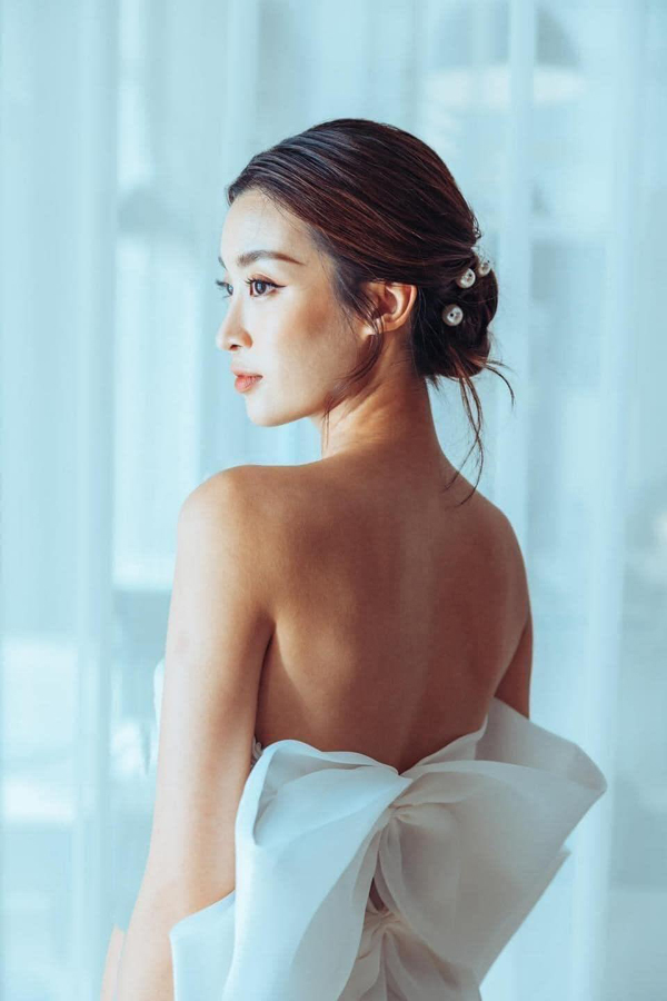 Style váy cưới độc lạ của Hoa hậu Đỗ Mỹ Linh - Ảnh 12.