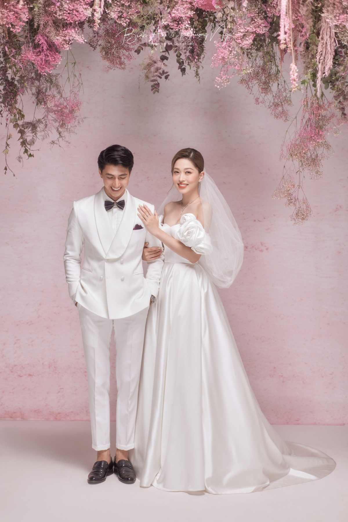 Ảnh cưới đẹp như tranh Hàn Quốc của Á hậu Phương Nga và diễn viên Bình An - Ảnh 11.