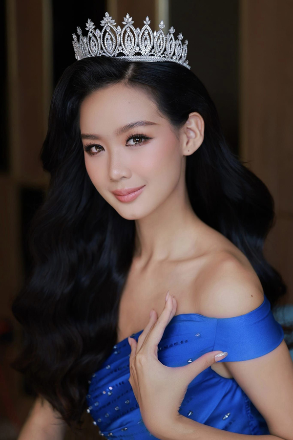 Ngoại hình của Bảo Ngọc - Lâm Thu Hồng, nhan sắc vừa đăng quang Hoa hậu, Á hậu quốc tế - Ảnh 2.