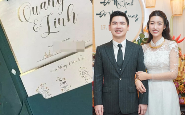 Quy tắc trong đám cưới của Hoa hậu Đỗ Mỹ Linh và chồng doanh nhân: Khách không mang theo trẻ em